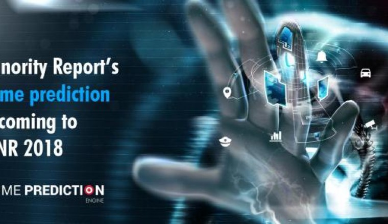 Minority report’s crime prediction is coming to ISNR 2018