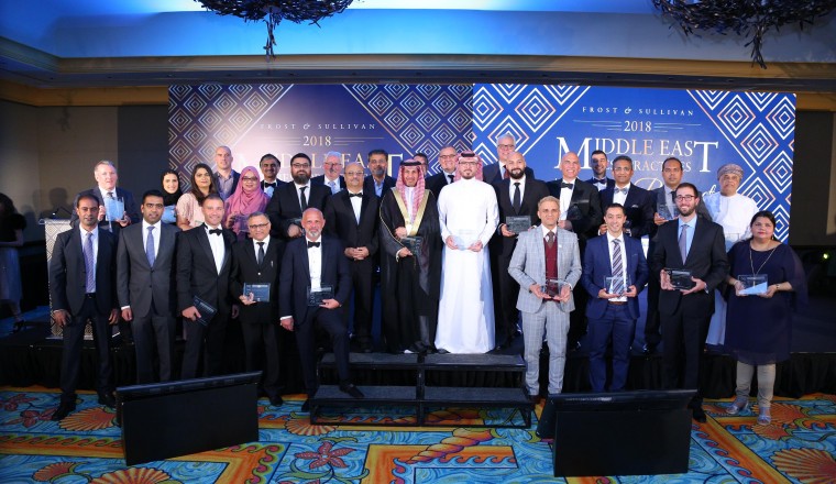 Frost & Sullivan’s 2018 Middle East Best Practices Awards Banquet Honours Establishments Driving Innovation and Excellence in the Middle East