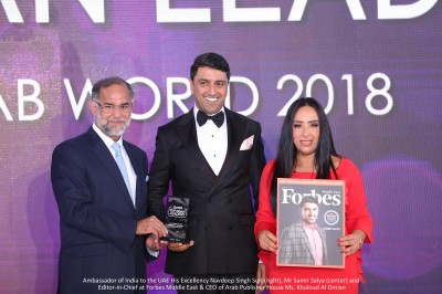 Reign Holdings Chairman Samir Salya Named by Forbes Middle East as One of the Top Indian Leaders in the Arab World