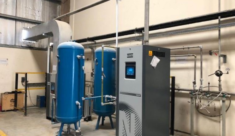 On-Site Nitrogen Generation Replaces Bottles for Pearl Insulation Materials