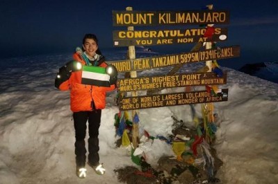 Seif Saleh Alshunnar Becomes Youngest Emirati to Climb Mount Kilimanjaro