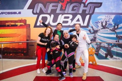 Skydivers to Perform in Inflight Dubai’s Wind Tunnel