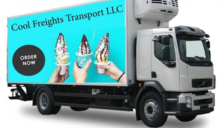 Cool Freights Transport Refrigerator Truck in Dubai