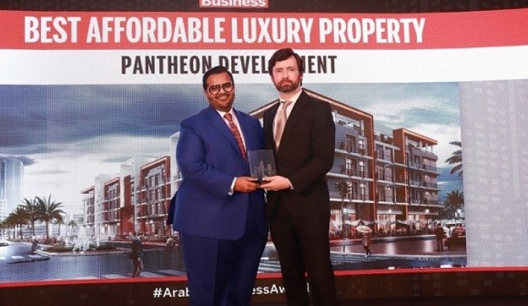 Pantheon Development wins ‘Best Affordable Luxury Property” award by Arabian Business