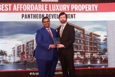 Pantheon Development wins ‘Best Affordable Luxury Property” award by Arabian Business