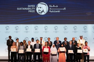 Sheikh Mohammed bin Zayed honours the 10 winners of Zayed Sustainability Prize 2020