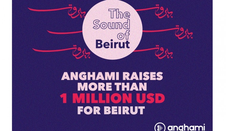 DMS’ Exclusive Media Partner Anghamiraises over US$1 Million in Donations with “The Sound of Beirut”.