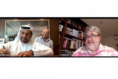 آور كراود وعبدالله سعيد النابوده يبرمان شراكة من أجلتعزيز الروابط بين منطقة الخليج وإسرائيل في مجال الاستثمار في التقنيات