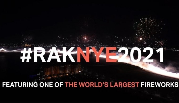رأس الخيمة تستضيف واحداً من أضخم عروض الألعاب النارية بمناسبة احتفالات رأس السنة لاستقبال عام 2021
