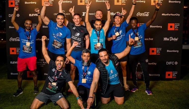 Emirates Steel Wins the Sixth Bloomberg Square Mile Relay in Dubai
