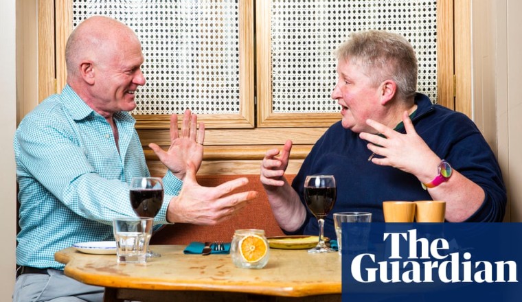Dining across the divide: ‘Don’t scream at people outside supermarkets, take them for a veggie meal!’