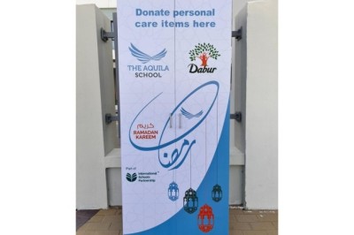 Ramadan #KindnessKloset campaign to donate personal care products - Dabur International in partnership with International Schools Partnership