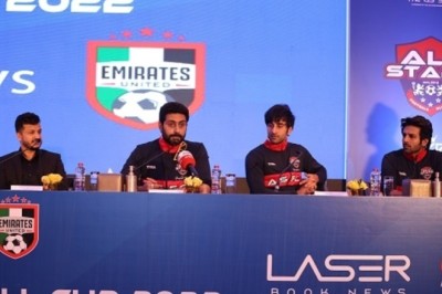 Emirates United win the game, but ASFC win the hearts at the AG Events Dubai Celebrity Football Cup