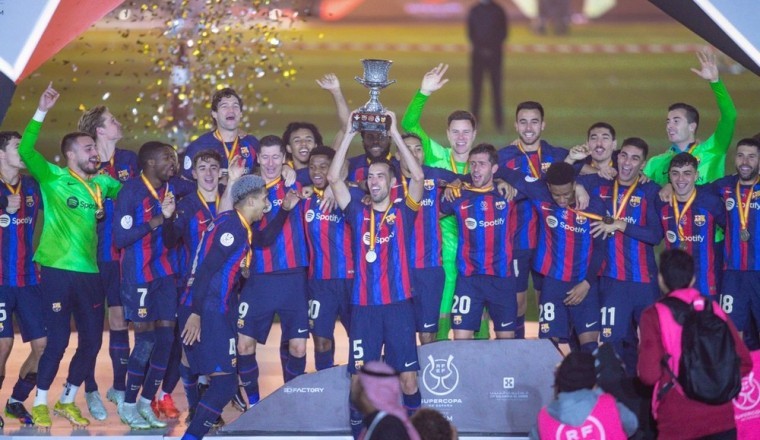 Barcelona crowned Spanish Super Cup champions in Riyadh