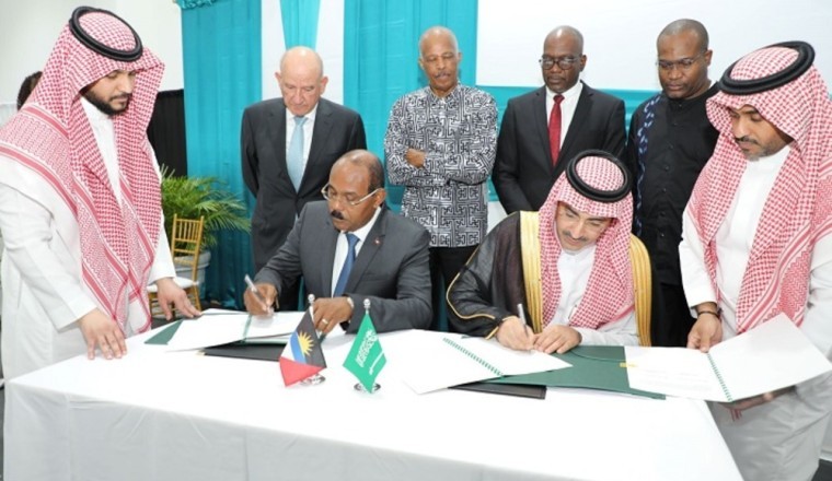 Saudi Fund for Development expands operations in the Caribbean countries with agreement to fund expansion project of University of the West Indies at Five Islands in Antigua and Barbuda
