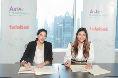 Aster Pharmacy and talabat UAE sign partnership to deliver prescription medicines to patients in the country