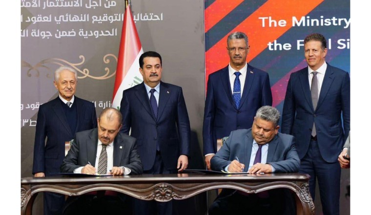 Crescent Petroleum signs three contracts to develop oil and gas fields in Diyala and Basra