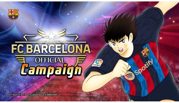 "Captain Tsubasa: Dream Team” Debuts New Players Wearing the FC BARCELONA Official Uniform
