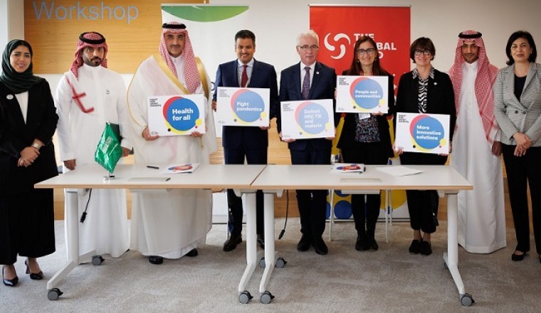 Saudi Fund for Development signs a multiyear contribution agreement with the Global Fund