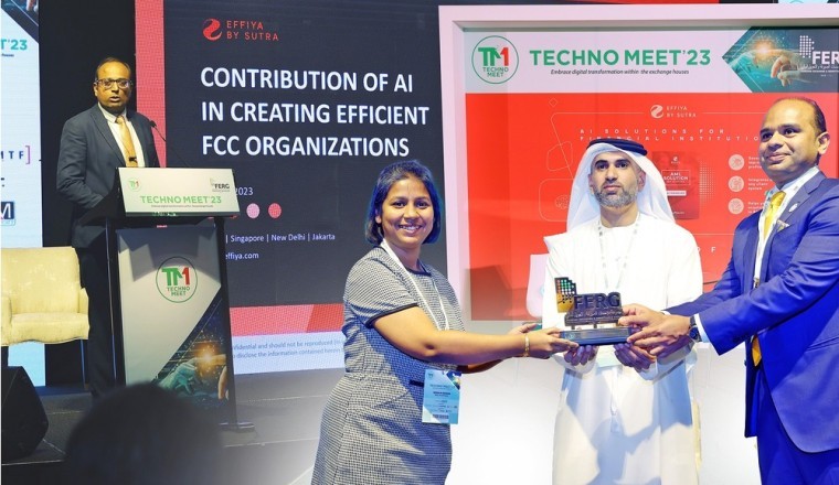 Effiya showcased its next generation artificial intelligence suite for combatting financial crimes