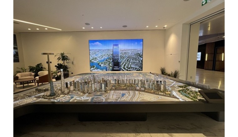 تتعاون إل جي للإلكترونيات ومركز دبي للسلع المتعددة من أجل تركيب شاشات إعلانات الفيديو الجدارية في برج الماس