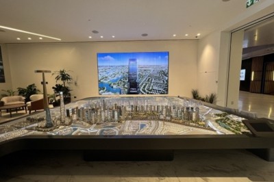 تتعاون إل جي للإلكترونيات ومركز دبي للسلع المتعددة من أجل تركيب شاشات إعلانات الفيديو الجدارية في برج الماس