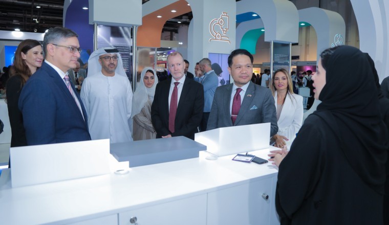 His Excellency Dr. Hassan Al Muhairi, Assistant Undersecretary for the Curriculum Sector, inaugurates the proceedings of the UAE's grandest educational event