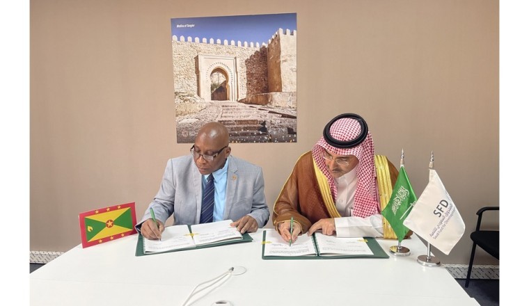Saudi Fund for Development Signs First $100 Million Development Loan Agreement to Establish a Climate Smart Infrastructure Project in Grenada
