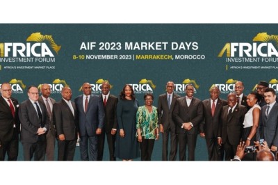 Marrakech to host 2023 Africa Investment Forum Market Days Event from 8th to 10th of November