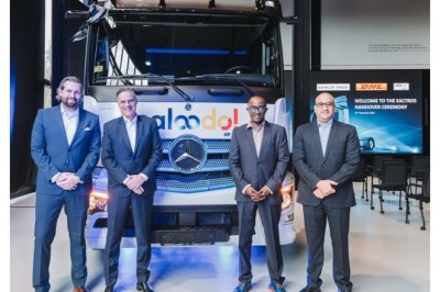 Daimler Commercial Vehicles MENA launch its first 40-ton electric truck in the UAE in the spirit of COP28