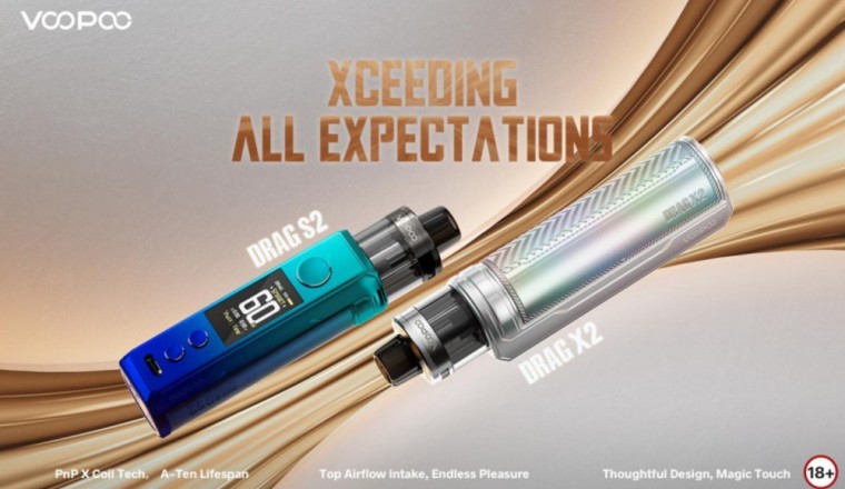 VOOPOO DRAG X2 and DRAG S2 with PnP X Platform have Arrived in the MENA