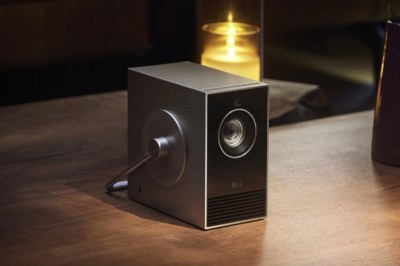 أصغر جهاز عرض محمول بدقة 4K في العالم يبرز في حدث عرض إل جي