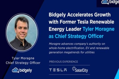 Bidgely تسرِّع وتيرة النمو مع تعيين Tyler Moragne، رائد الطاقة المتجددة السابق في شركة Tesla، في منصب الرئيس التنفيذي لقطاع الاستراتيجيات