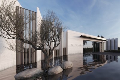 اكتمال أعمال البنية التحتية في مشروع 