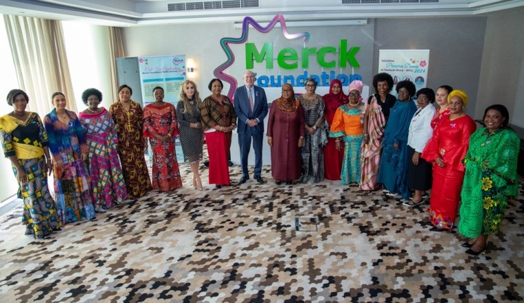 Tanzania President, Merck Foundation Chairman and CEO With 15 First Ladies Inaugurate Their 11th Africa Asia Luminary 2024