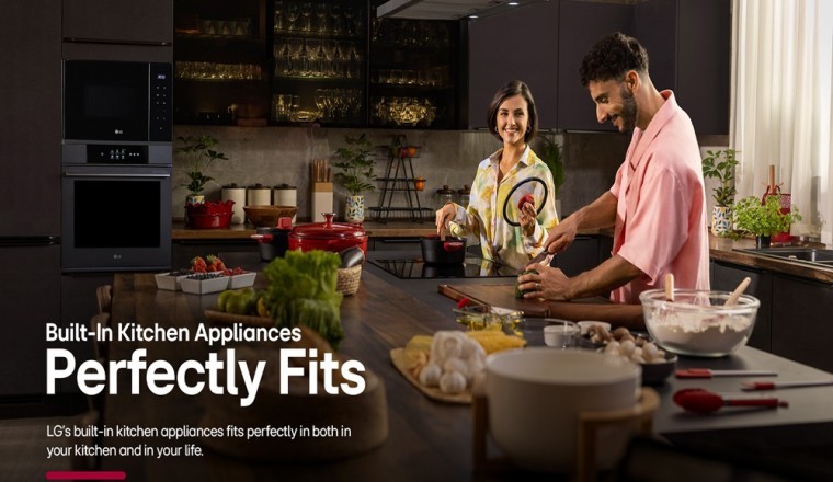 Perfect Fit, Perfect Kitchen: Lg's New Campaign Celebrates Seamless Perfectly Fits Built-In Appliances