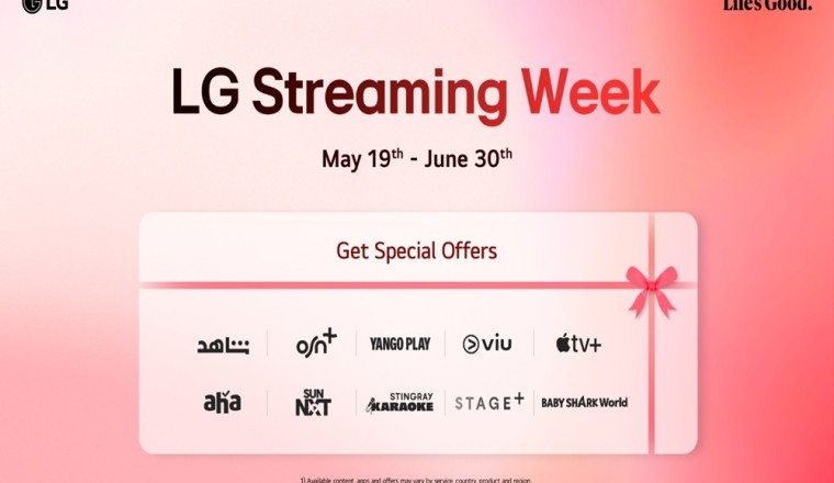 LG Streaming Week Brings Exceptional Deals for UAE Customers