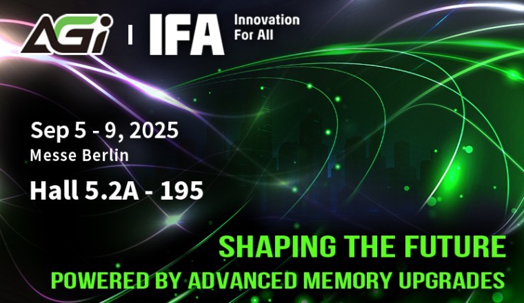 AGI Technology at IFA 2025: Shaping the Future with Advanced Memory Upgrades