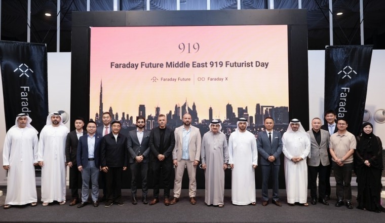 Faraday Future Middle East Hosts First 919 Futurist Day and Exclusive FX SuperOne Preview – Official Launch Set for October