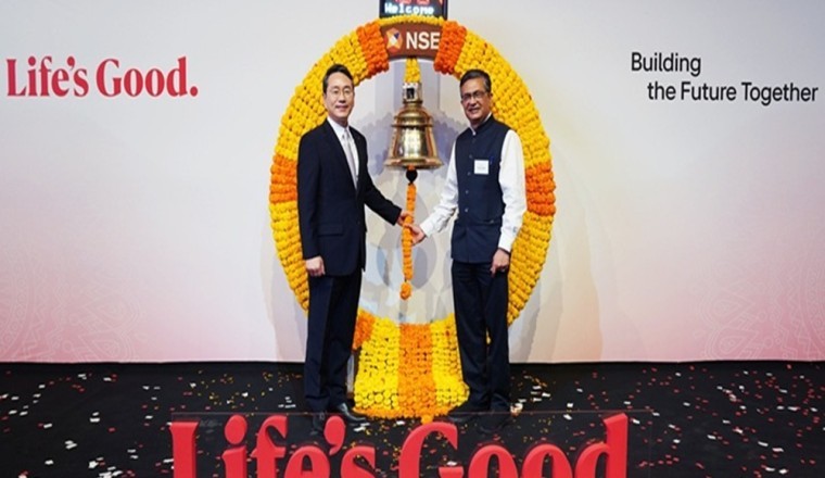 LG Electronics India Lists on NSE