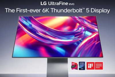 LG Unveils  World’s First 6k Monitor With Thunderbolt™ 5 For Professional Creators