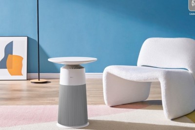 استمتعوا بأجواء نقية في احتفالات نهاية العام مع جهاز تنقية الهواء LG PuriCare AeroFurniture من إل جي